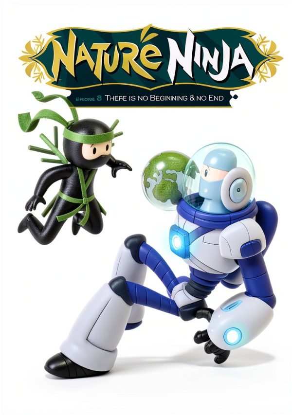 Nature Ninja Comic Book 8th Edition Kids Science Adventure by-0