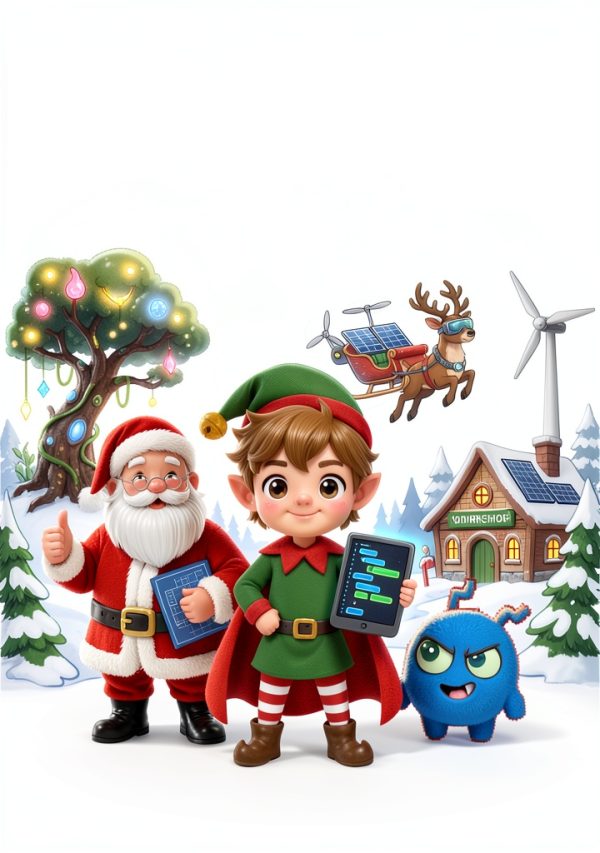 Santa's STEM Secrets Kids Science eBook by XYZ Publishing-0
