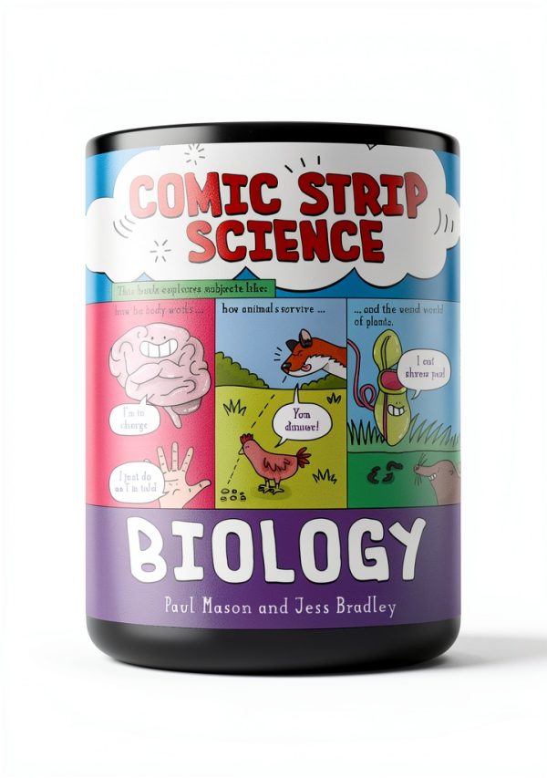 Wayland Comic Strip Science: Kids Biology Graphic Novel 65 Pages-0