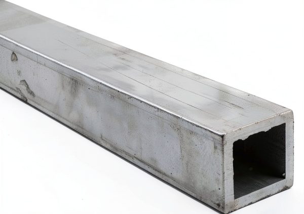 6063-T52 Aluminum Square Tubing by MSP Metals 0.75" Wall, 24" Cut-1