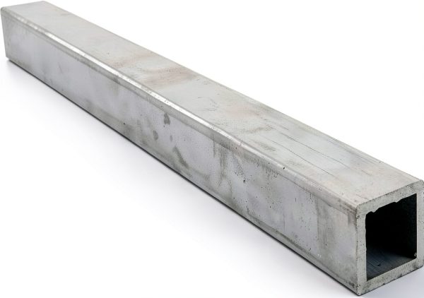 6063-T52 Aluminum Square Tubing by MSP Metals 0.75" Wall, 24" Cut-4