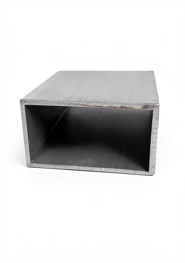 Aluminum Rectangle Tube 2" x 3" 1/8" Wall 36" 6061 T6 Silver Generic-0