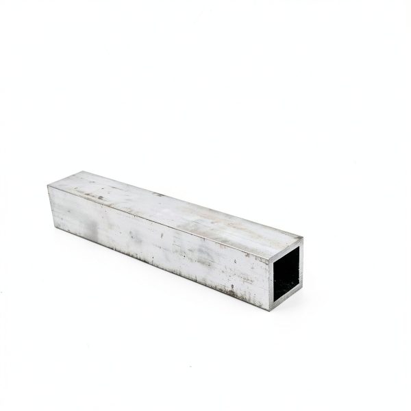 6063-T52 Aluminum Square Tubing by MSP Metals 0.75" Wall, 24" Cut-3