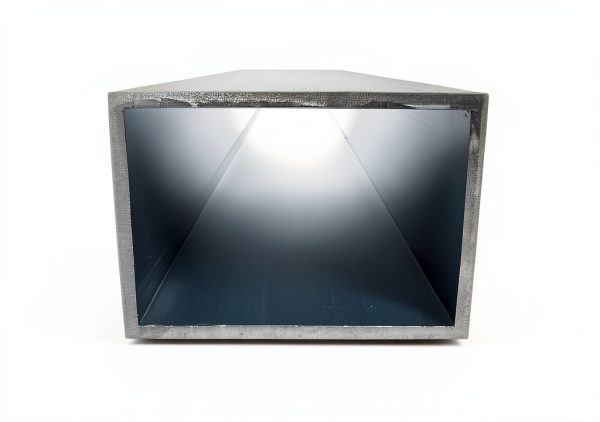 Generic 1/8"" Wall x 2"" x 3"" Aluminum Rectangle Tube x 60"" Length, 6061 Aluminum, 2"" x 3"" Tube, Silver, AL0.13X2X3TBX60-1